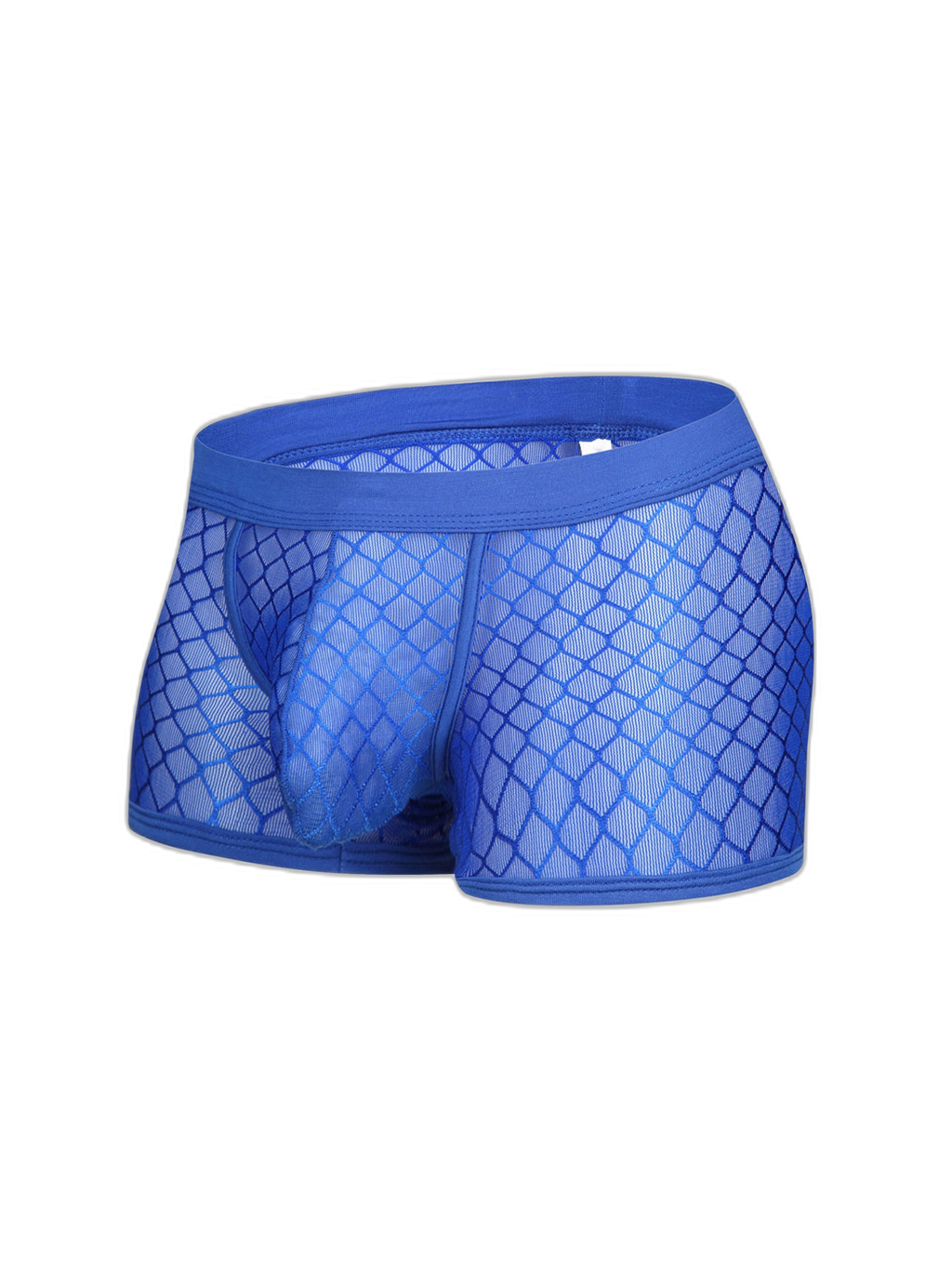 2 Pack Men's Sexy Transparent Mesh Trunks