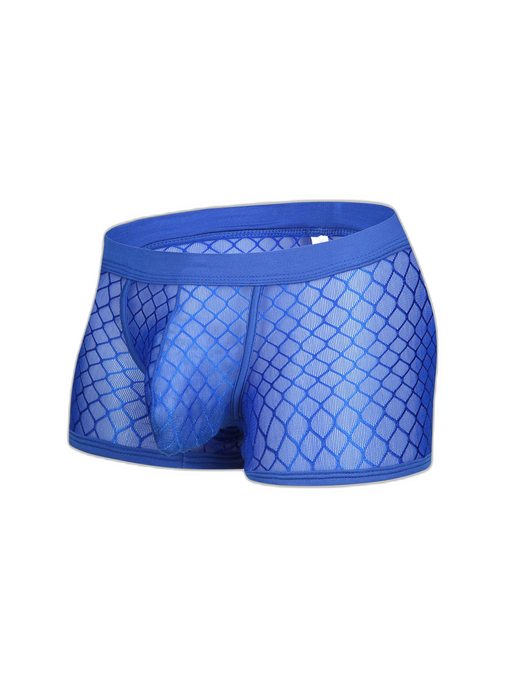 2 Pack Men's Sexy Transparent Mesh Trunks