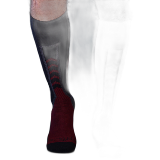 Breedwell Sir Splurge Socks Oxblood