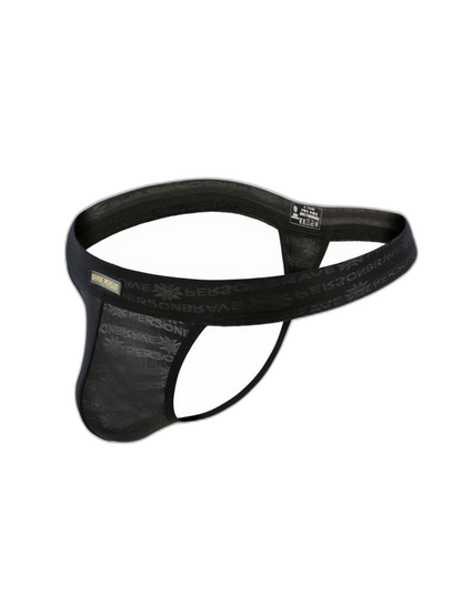 3-pack Men's Lace Obscure Embossed G-String Thong
