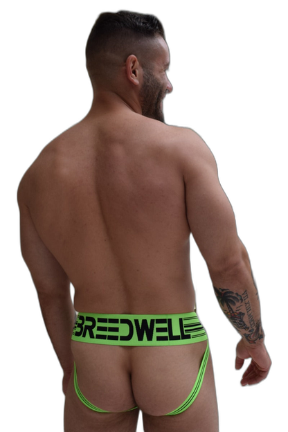 Breedwell Cumdump Jockstrap Neon Green