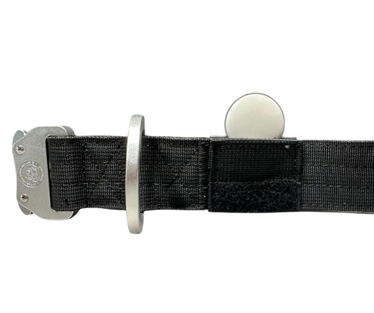 4cm Tactical Tracker Collar Midnight Black