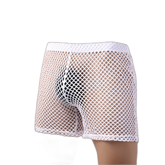 Mesh Fishnet Midway Shorts