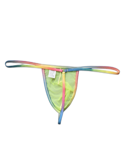 3 Pack Men's Sexy Lightweight & Airy Sporty Cut Anti-Chafing Strings