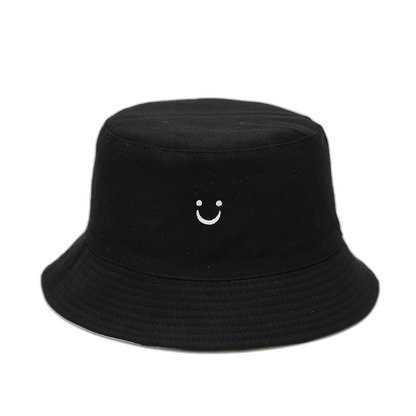 Reversible Smiley Bucket Hat