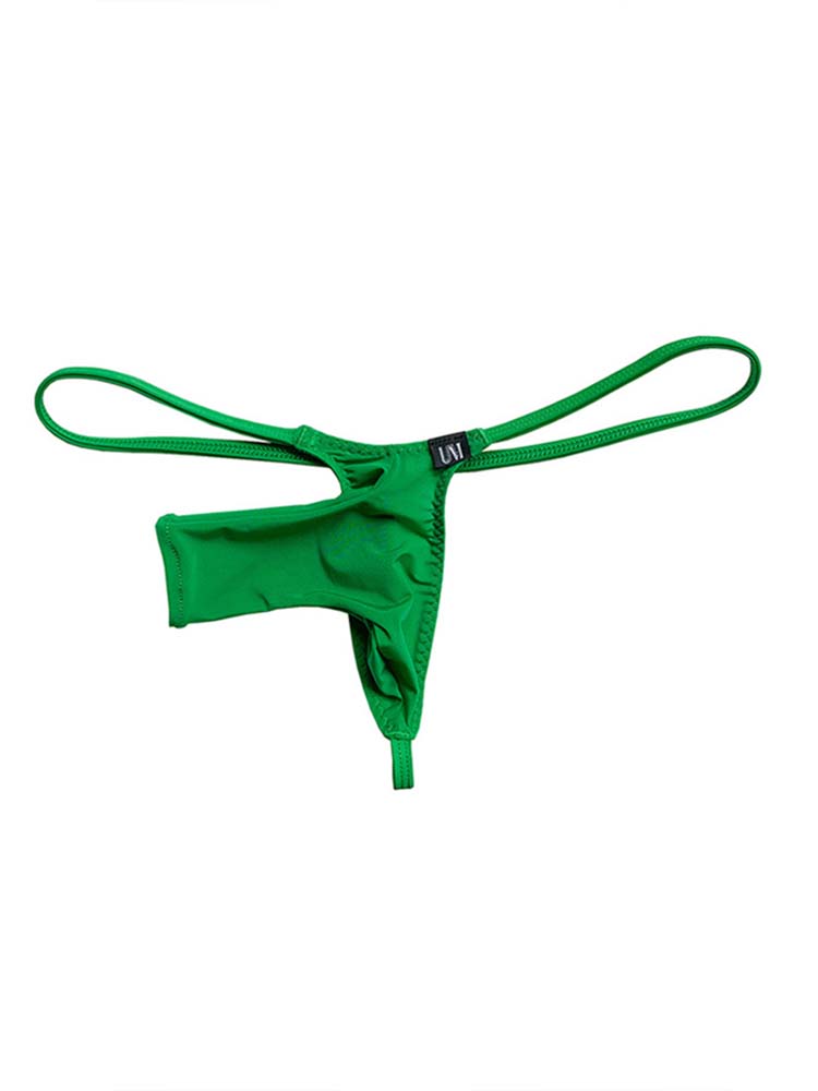 Men's Elephant Nose Opening Thin Strap Thong