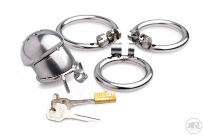 Exile Deluxe Locking Stainless Steel Confinement Cage