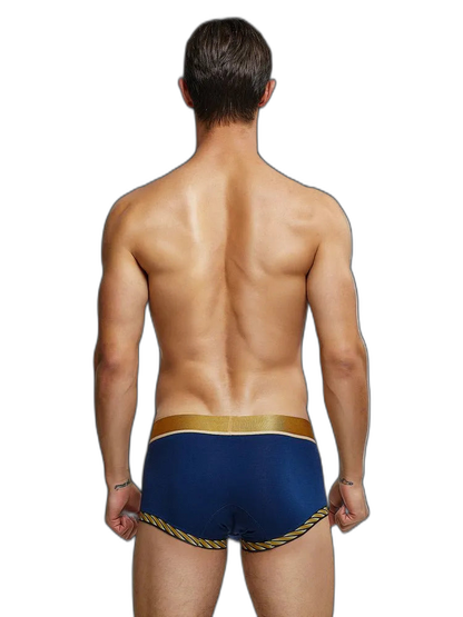 2 Pack U-Pouch Solid Cotton Trunks