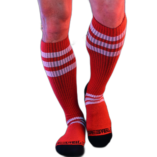 Breedwell Retro Remix Socks Red