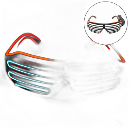 Neon Tube Glasses