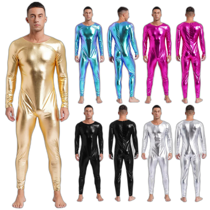 Galactic Vogue Metallic Bodysuit