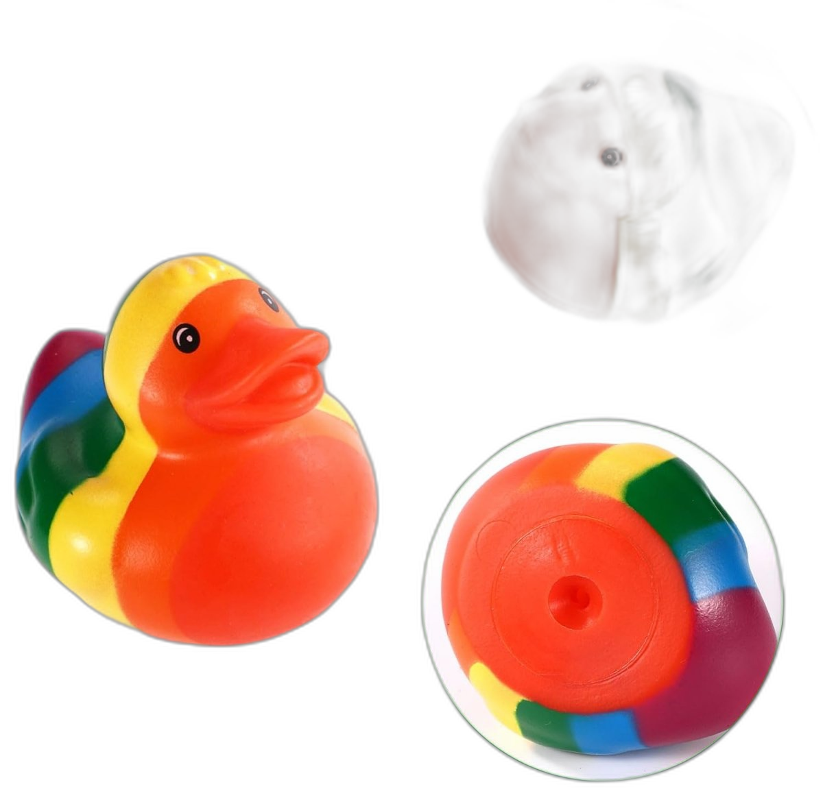 Rainbow Rubber Duck