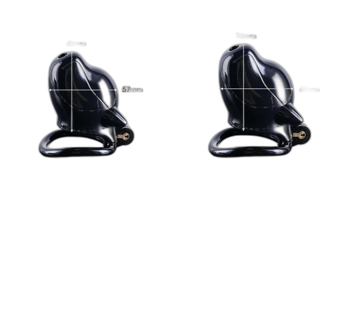 Furjoi Drone Hood Chastity Cage Red