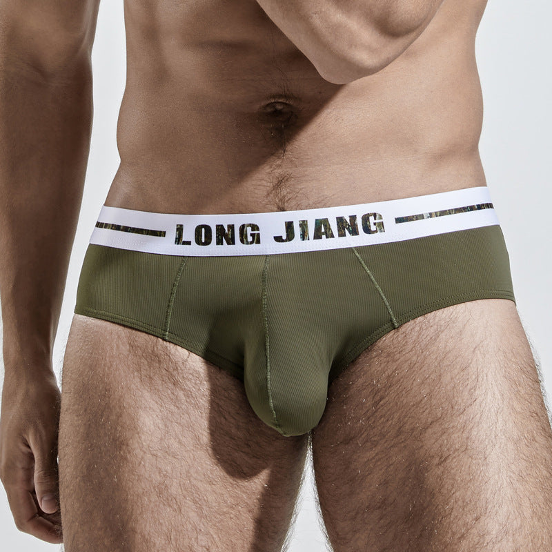 Mens Ice Silk Quick-drying Briefs