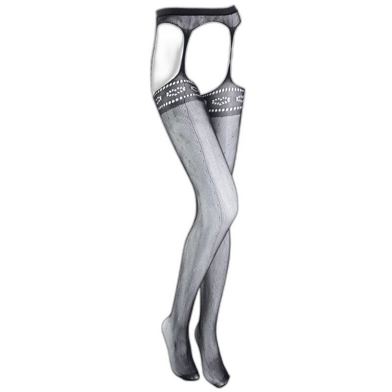 Lace Thigh High Stockings + Suspender Garter Belt