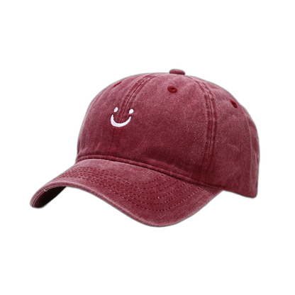 Distressed Smiley Cap