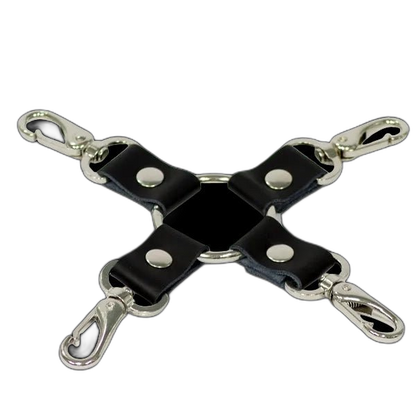 Titus Leather Bondage Hog Tie Restraint