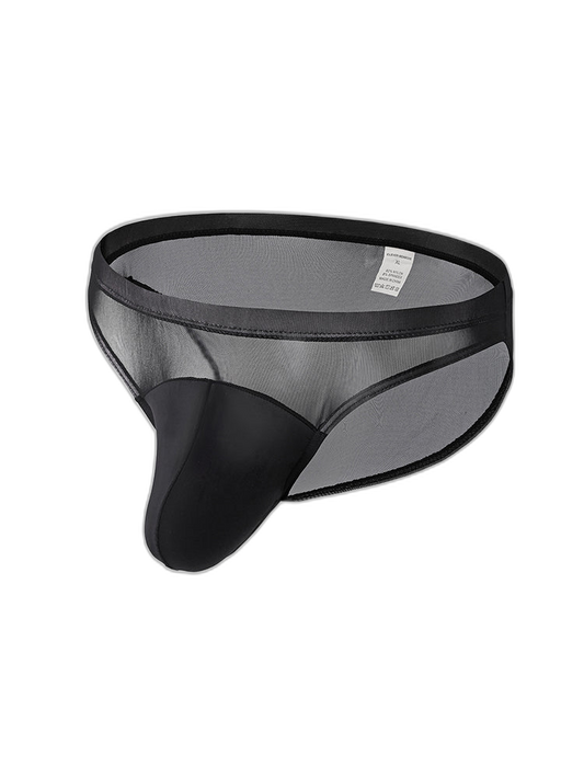 2 Pack Men's Seductive Mesh Sheer Briefs