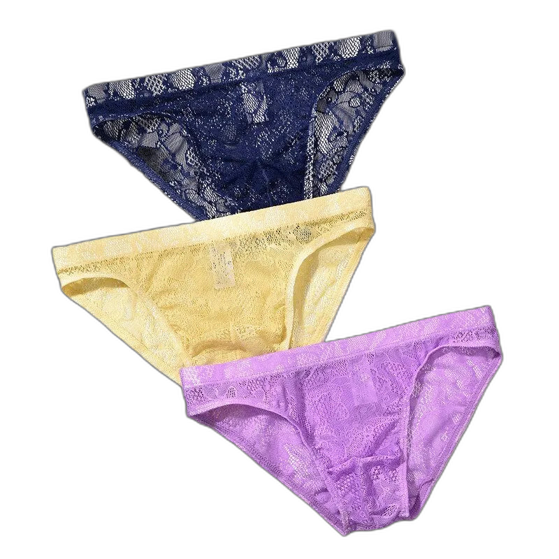 Lace Sexy Semi-Transparent Panties For Men