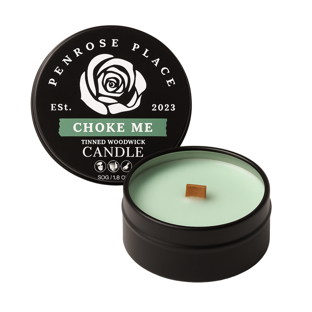 Choke Me | Tinned Woodwick Candle (Apple) image 0