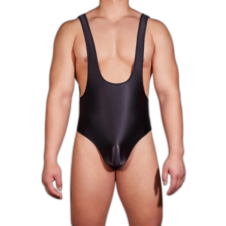 Va-Va-Voom V Neck Bodysuit For Men