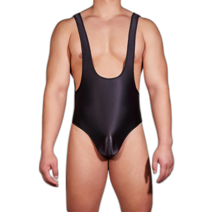 Va-Va-Voom V Neck Bodysuit For Men
