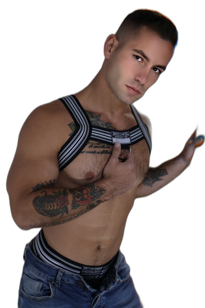 Breedwell Cumdump Bulldog Harness Black