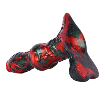 Krampus - 8.5 Inch Knotted Dog Dildo - Fantasy Silicone Dildo