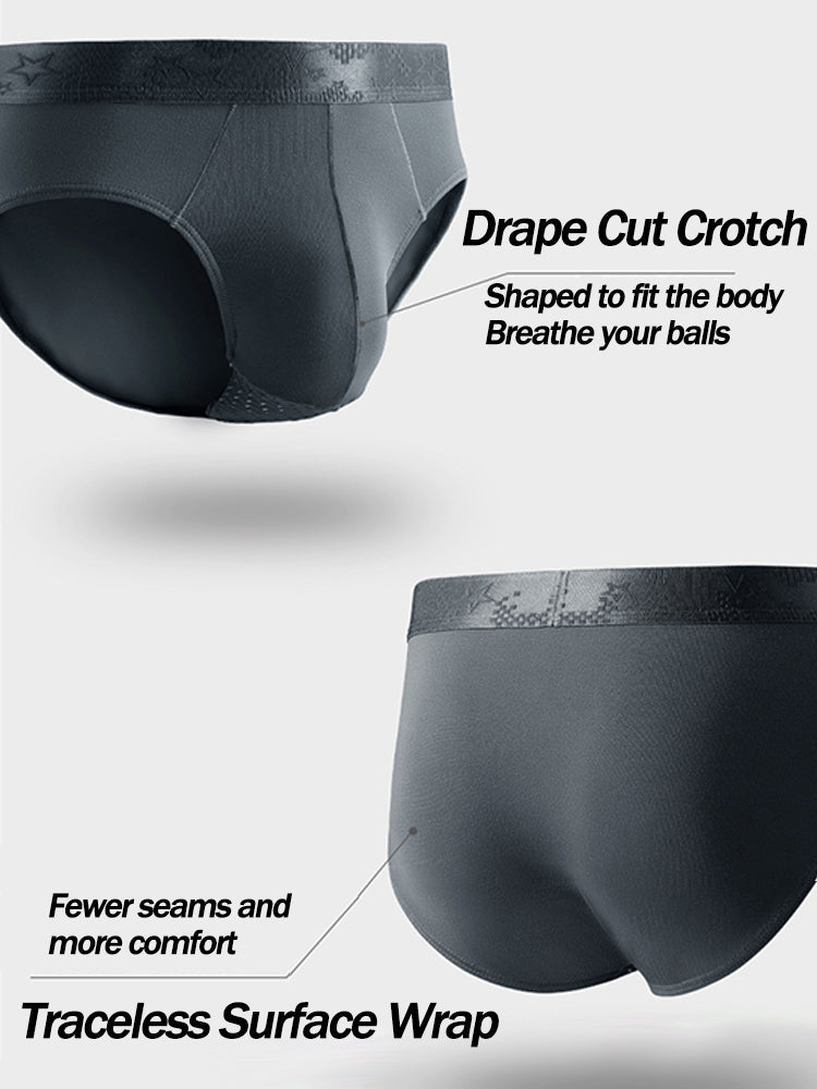 4 Pack Men's Comfortable Thin Pouch Breathable Mesh Briefs - The Pup Play Hub