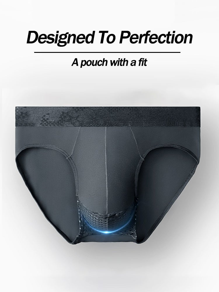 4 Pack Men's Comfortable Thin Pouch Breathable Mesh Briefs - The Pup Play Hub
