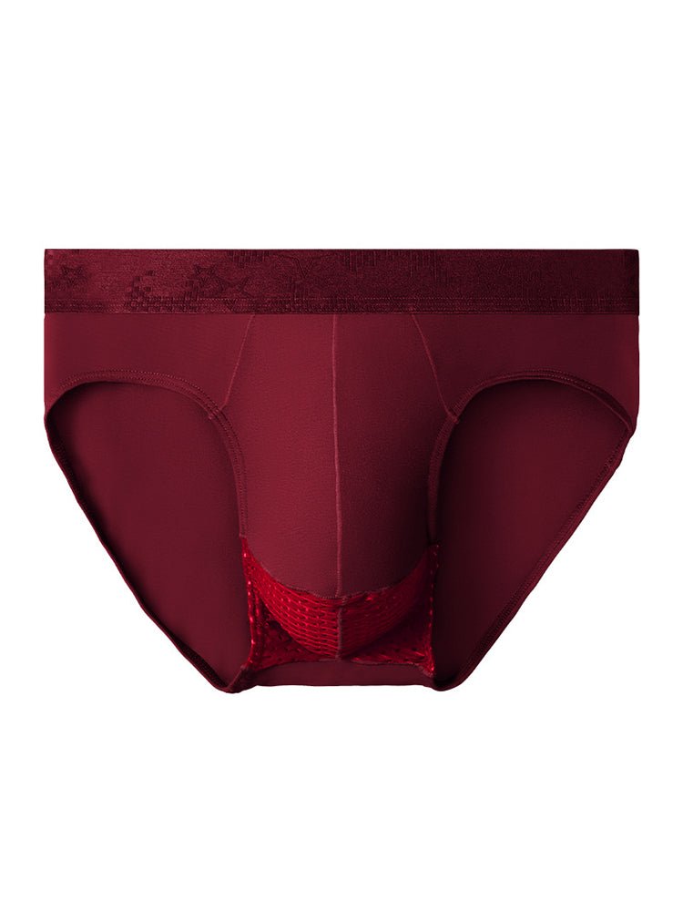 4 Pack Men's Comfortable Thin Pouch Breathable Mesh Briefs - The Pup Play Hub