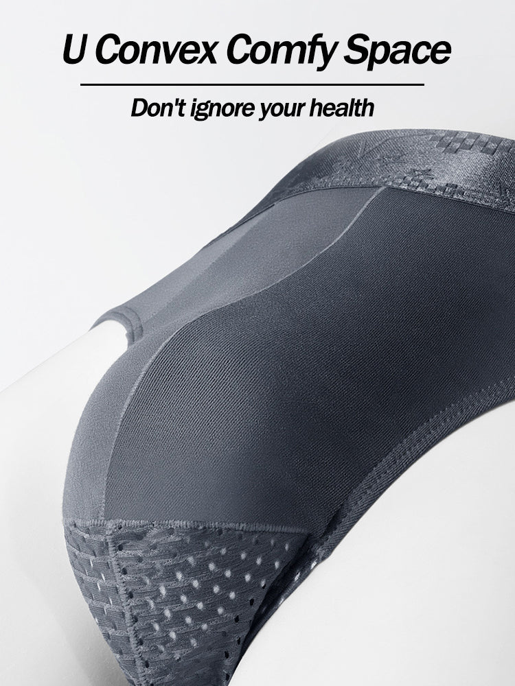 4 Pack Men's Comfortable Thin Pouch Breathable Mesh Briefs - The Pup Play Hub