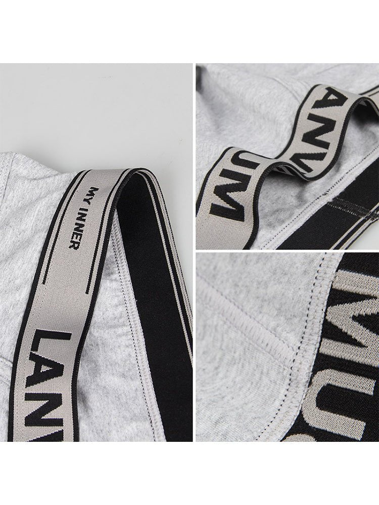 4 Pack Men's Mid - Rise Sexy Comfortable Cotton Jockstrap - The Pup Play Hub