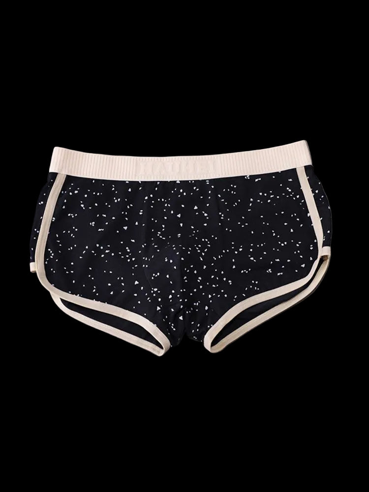 4 - pack Men's Starry Sky Pure Cotton Personality Trendy Youth Boxer Briefs - The Pup Play Hub