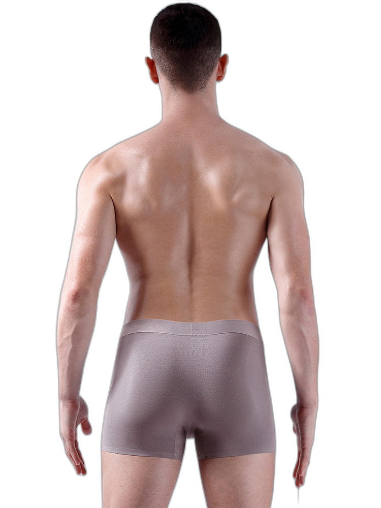 Men's Seamless Trunks with Organic Latex Support Cup