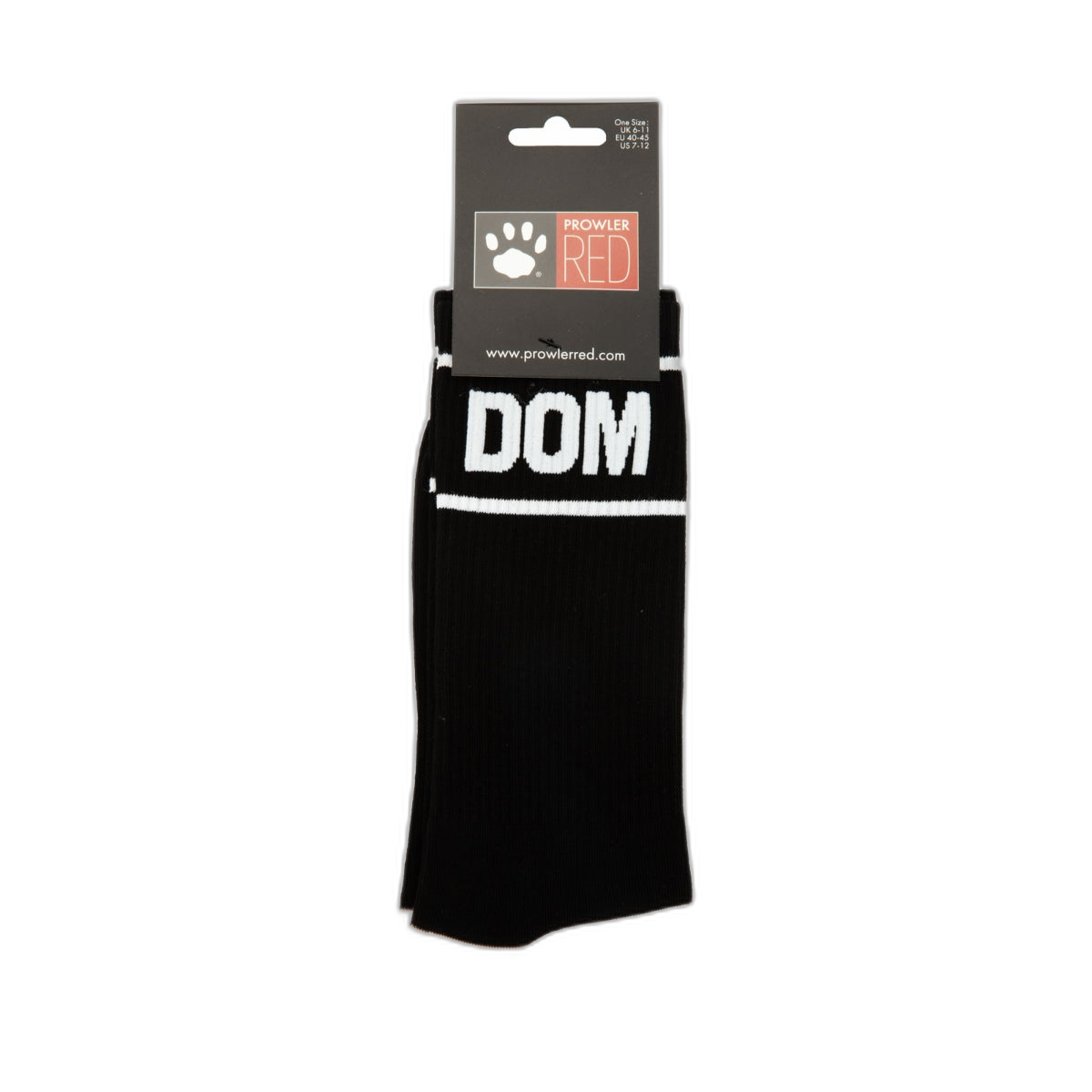 Prowler RED Dom Socks Black White