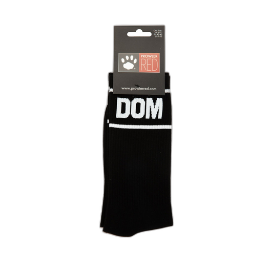 Prowler RED Dom Socks Black White