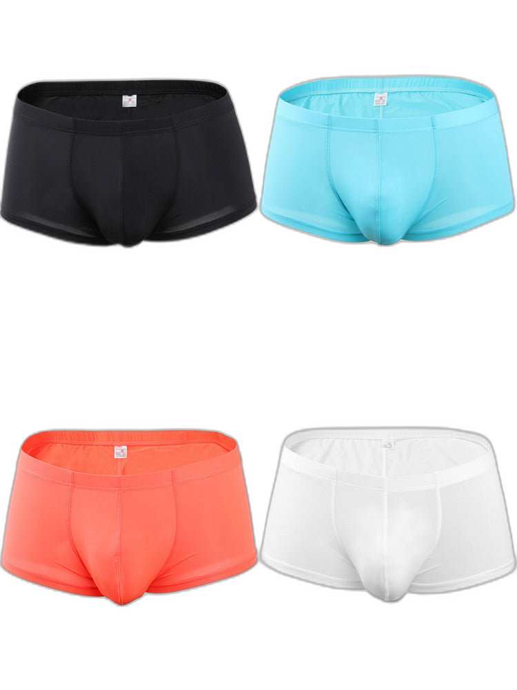 2 Pack Mesh Enlarged Pouch Snug Fit Underwear