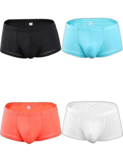 2 Pack Mesh Enlarged Pouch Snug Fit Underwear