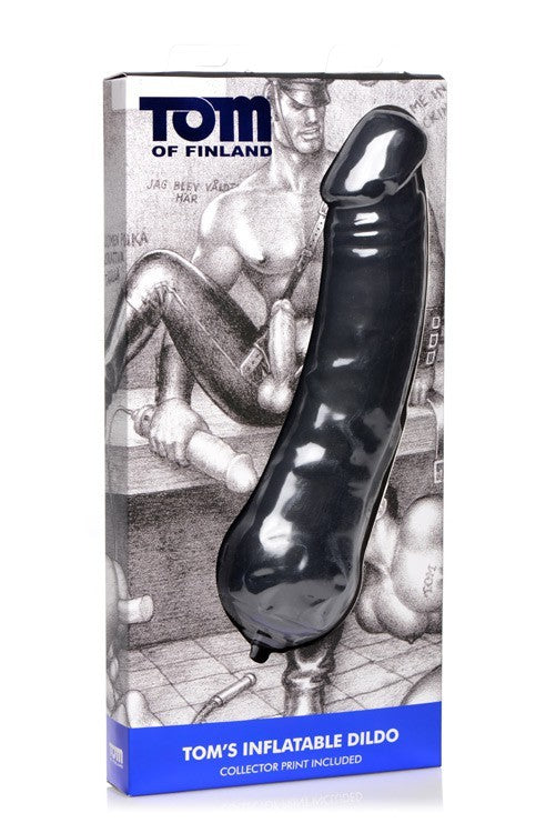 Toms Inflatable Silicone Dildo