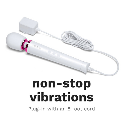 Le Wand Powerful Petite Plug In White