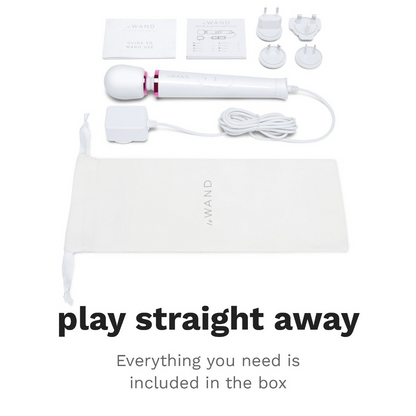 Le Wand Powerful Petite Plug In White