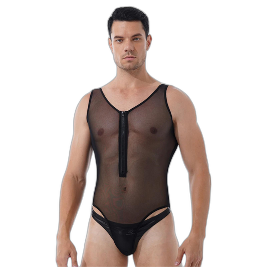 Mesh Queer Bodysuit