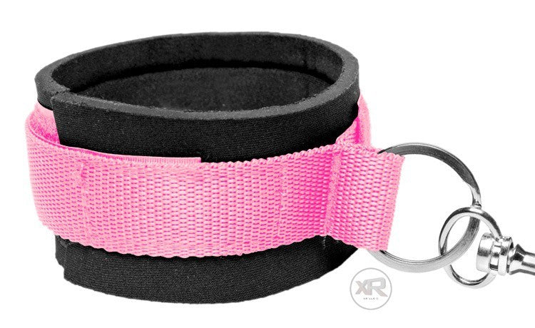 Frisky Pink Bedroom Restraint Kit