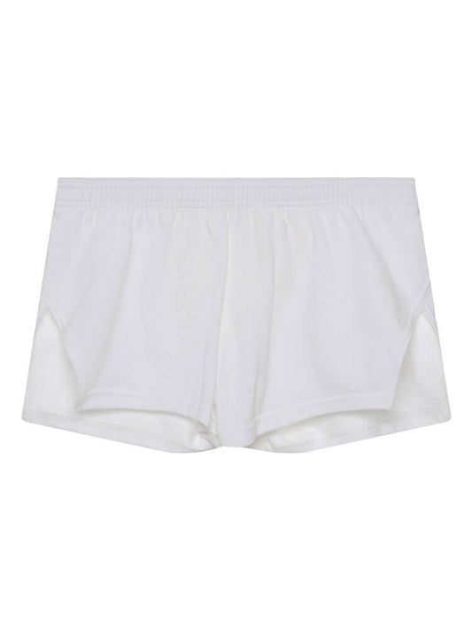 Men's Solid Color Slit Loose Pocket Boxer Briefs