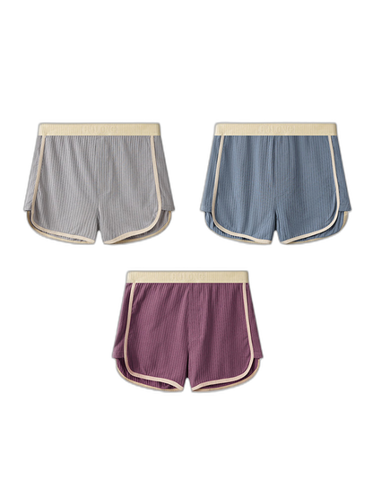 3 Pack Men's Ultra-Soft Cotton Solid Color Odor-Control Boxer Briefs