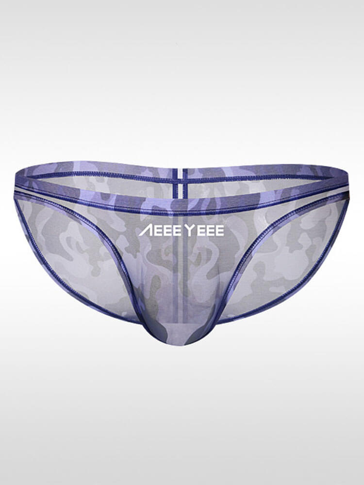 Men's Low-Rise Camouflage Harness Briefs Set