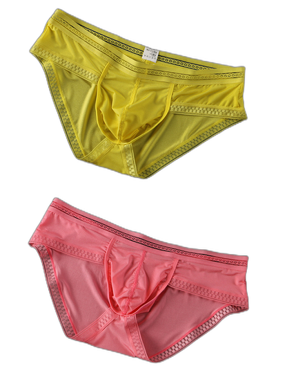 Men's Sexy Hollow Low-rise Briefs
