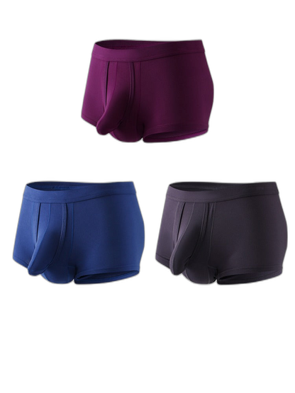 Sexy Separated Ball Pouch Trunks For Men