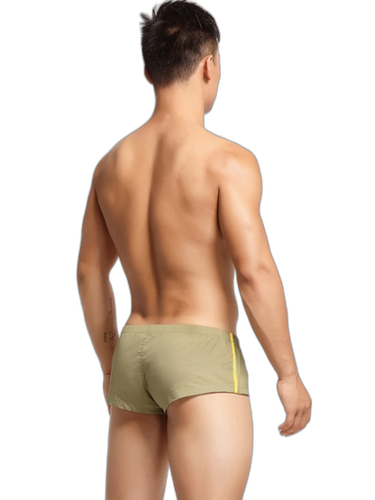Men’s Breathable Trunks with Button Fly